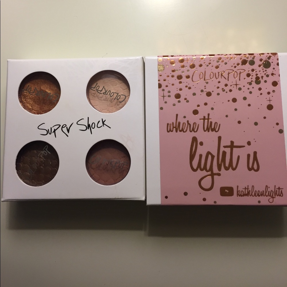 Colourpop eyeshadow quad