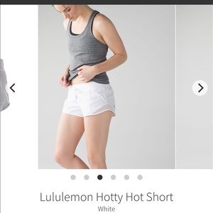 Lululemon hottie hot shorts