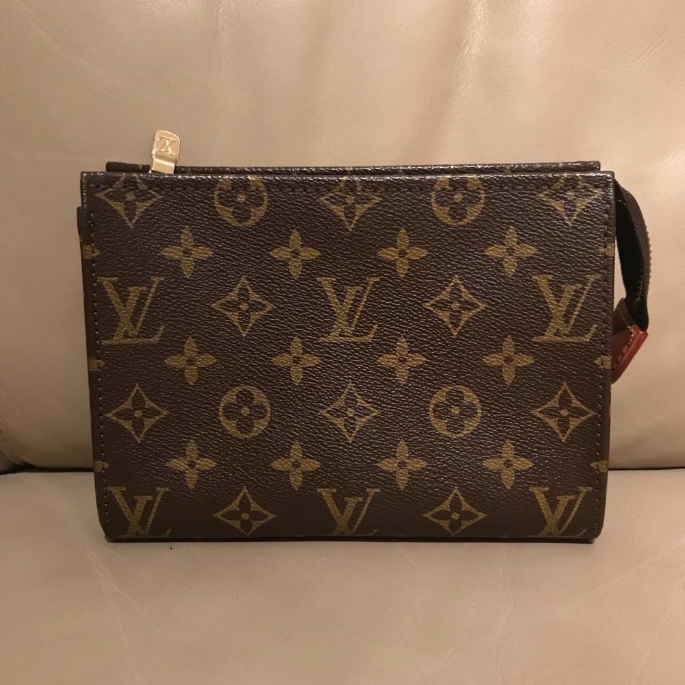 Louis V Mono Cosmetic Bag