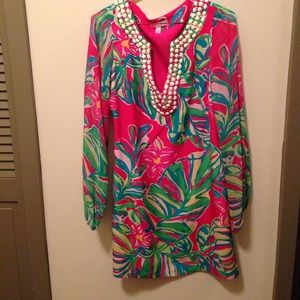 Lily Pulitzer Floral Bright Dress.