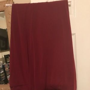 Nice casual pants/ Burgundy