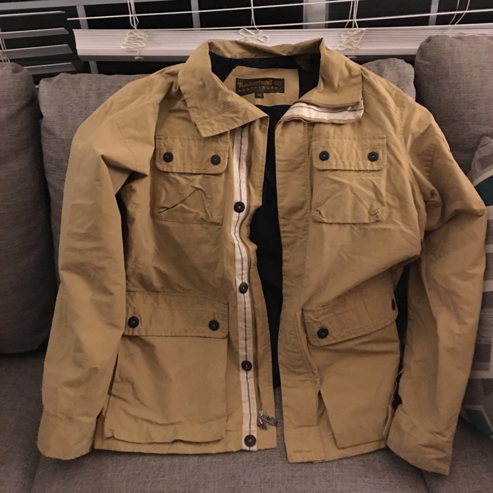 Timberland tan Jacket , warm