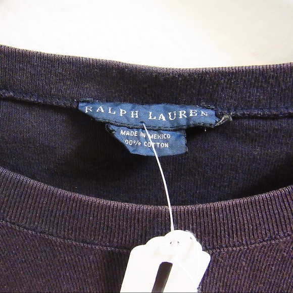 RALPH LAUREN DARK T-SHIRT - Picture 3 of 3