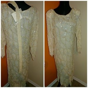 Vintage  sequins dress