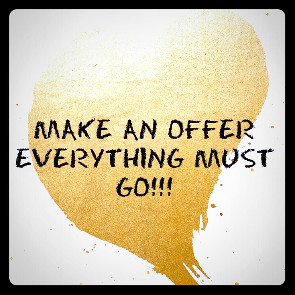 Offers welcome!