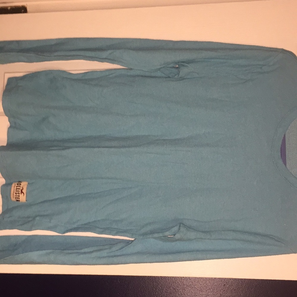 Hollister blue sweater