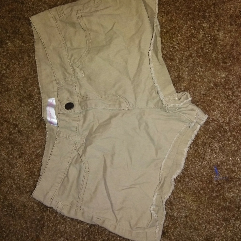 Tan shorts