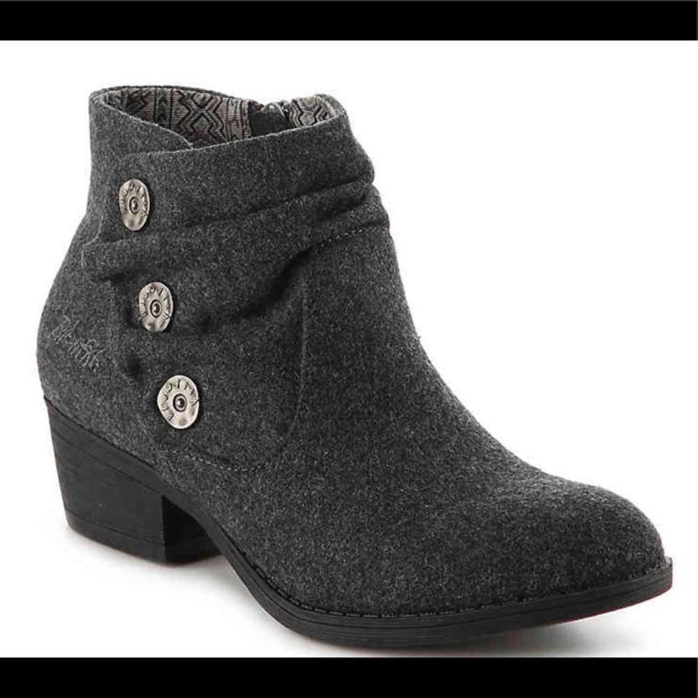 Blowfish Grey Flannel Bootie
