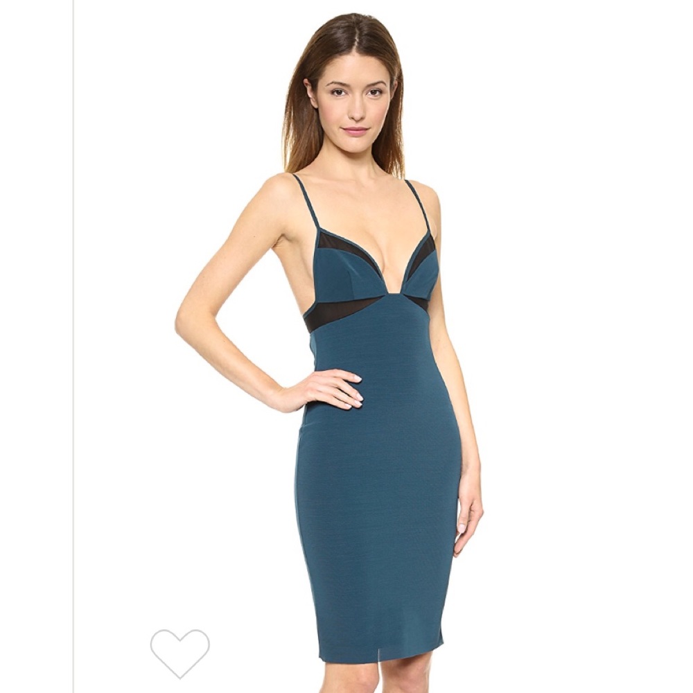 HP💎 NWT Bec & Bridge Mercury dress in Petrol