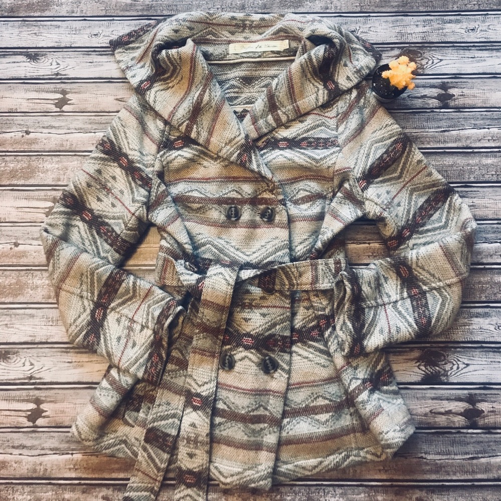 Anthropologie Boho Style Coat