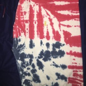 Tie die Xl obey shirt