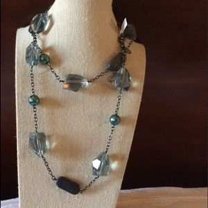 NWT Lia Sophia Multi Color Long Necklace