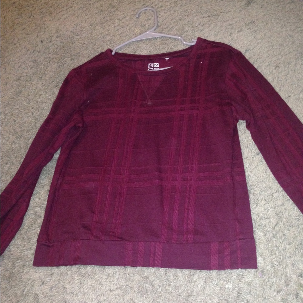 Long sleeve sweatshirt