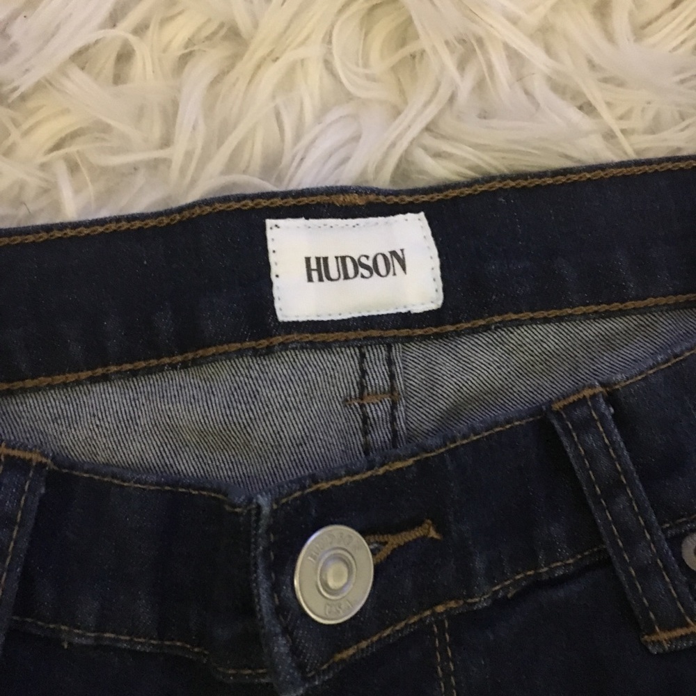 Hudson Ripped Skinny Jeans