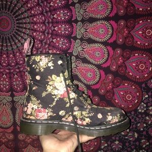 Floral Doc Martens