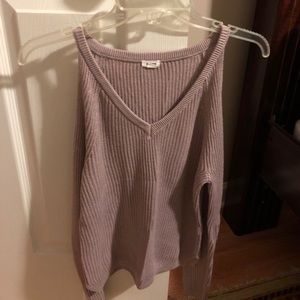 Garage Cold shoulder sweater