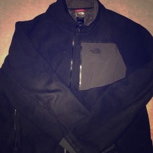 North Face men’s soft zip up
