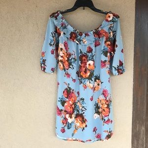 Blu Pepper Floral Dress