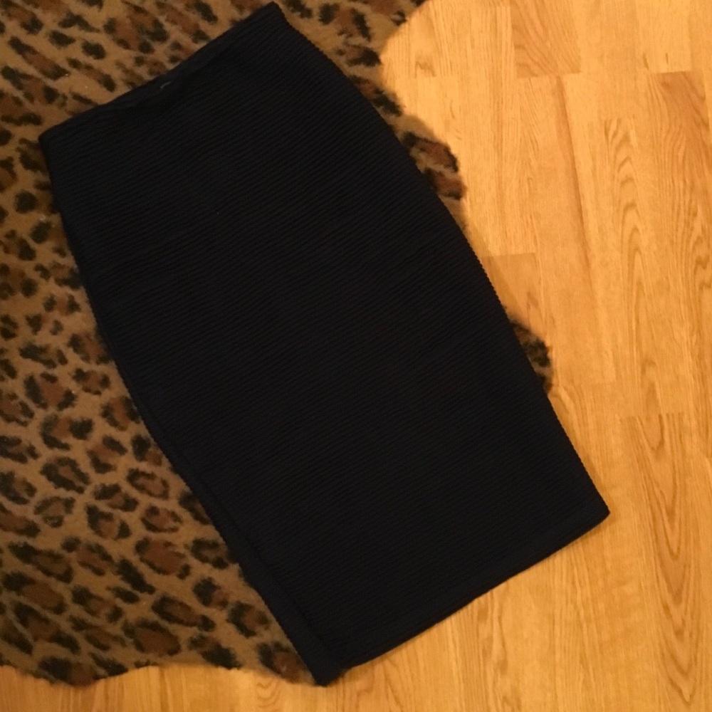 Soprano Navy Body-con Skirt