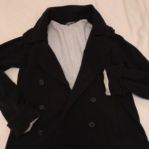 James Perse heavy jersey soft blazer size 3