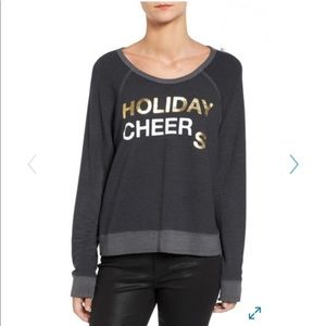Sundry Holiday Cheers Pullover