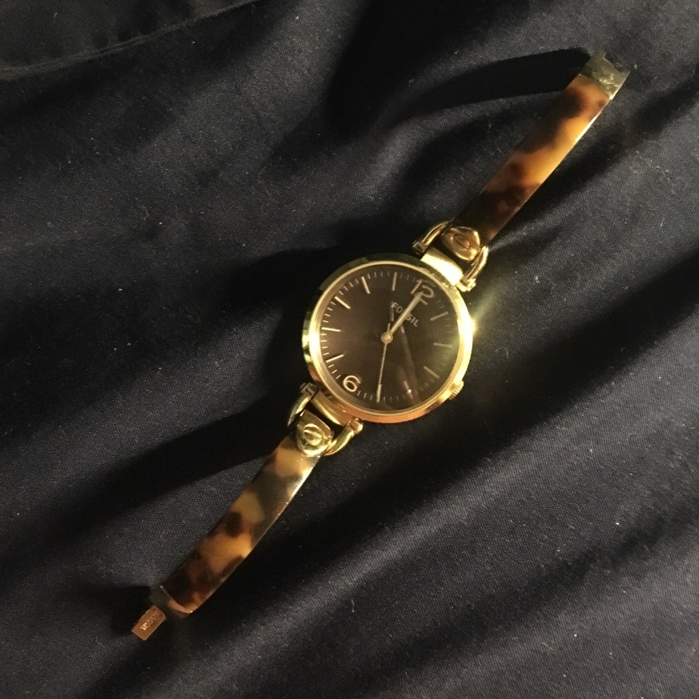 Fossil bangle watch