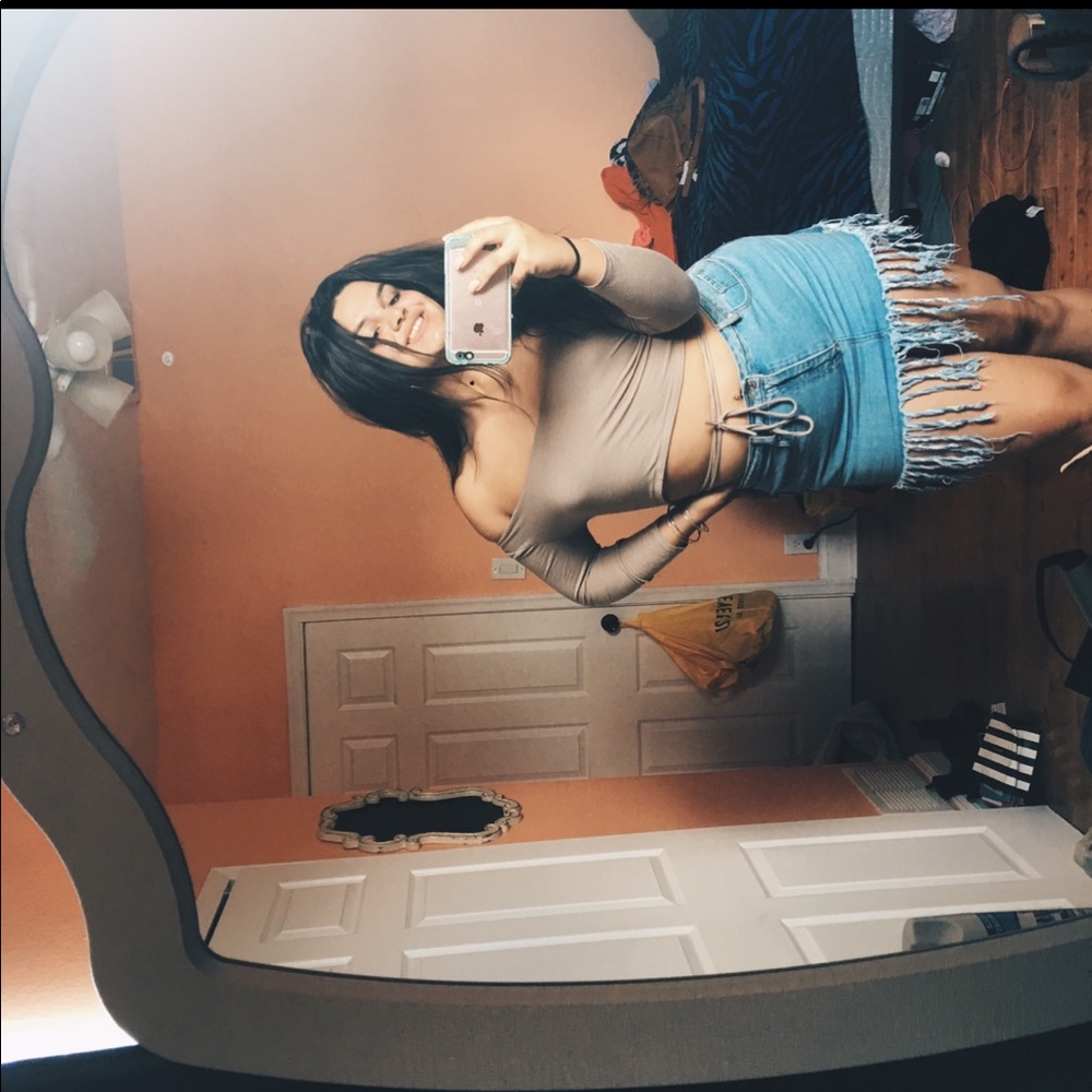 Jean skirt
