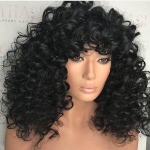 Short Deep Curly Wig