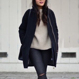 J Crew Wool Cocoon Coat