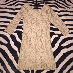 What Goes Around Comes Around beaded dress