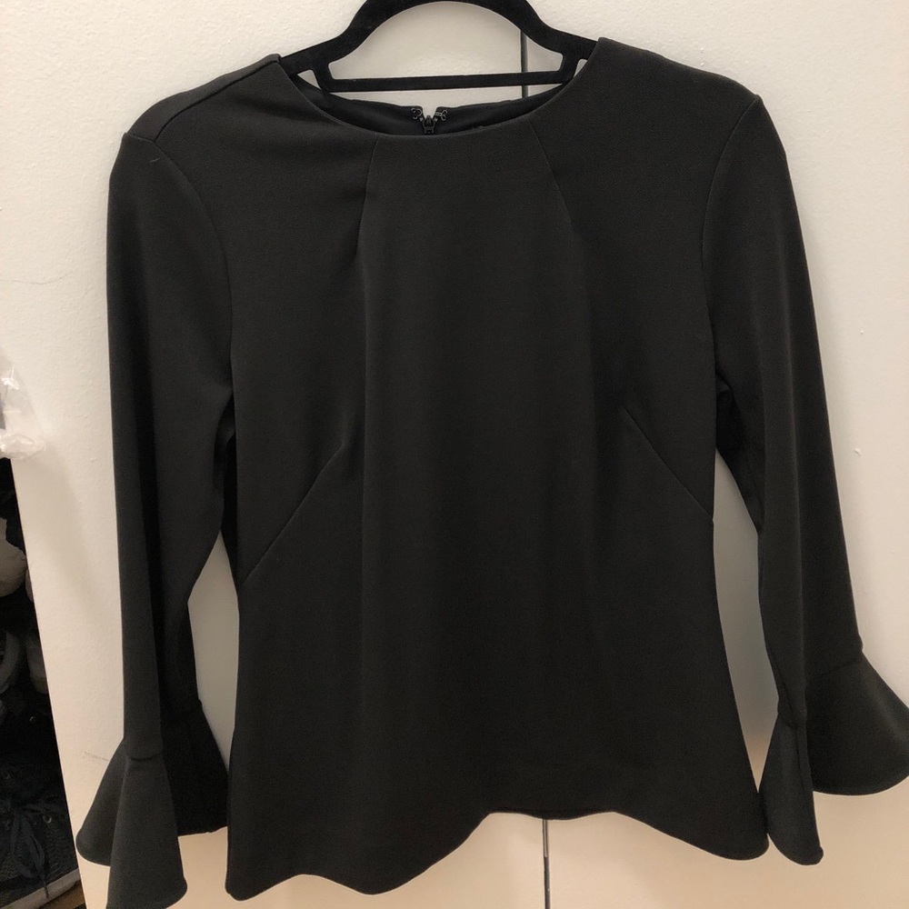 Anne Taylor Black Blouse - Size S NWT