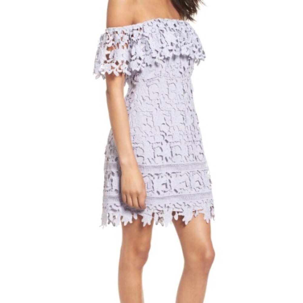 ASTR Lilac Lace Dress