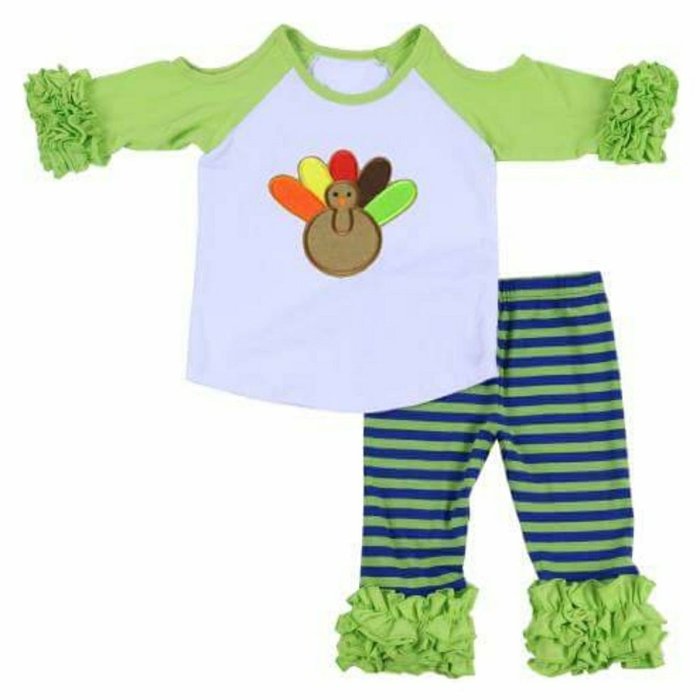 Green turkey pant set