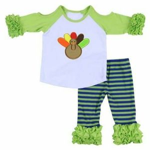 Green turkey pant set