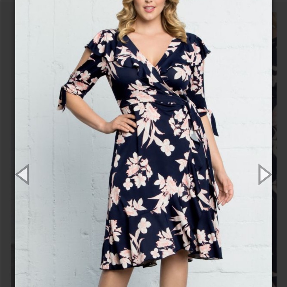 Kiyonna Floral Dress