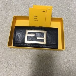Authentic Fendi Wallet. Used, in good condition