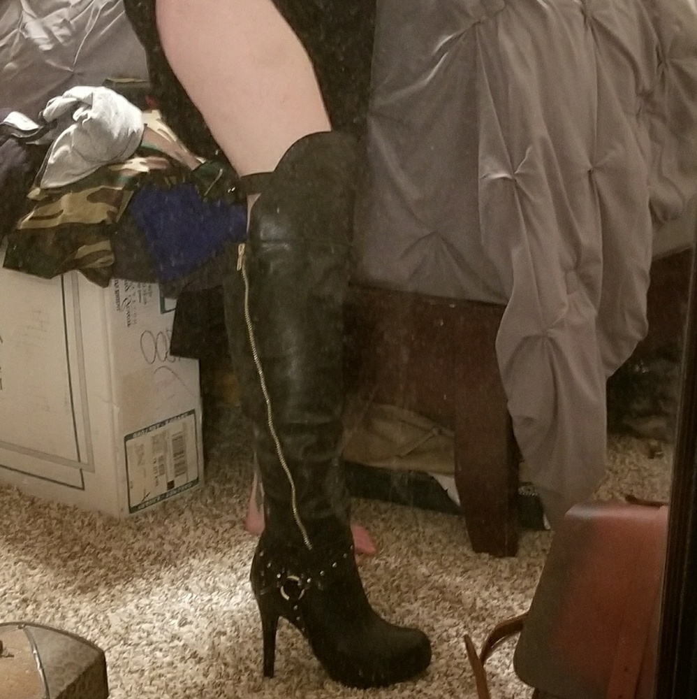 Over the knee boots