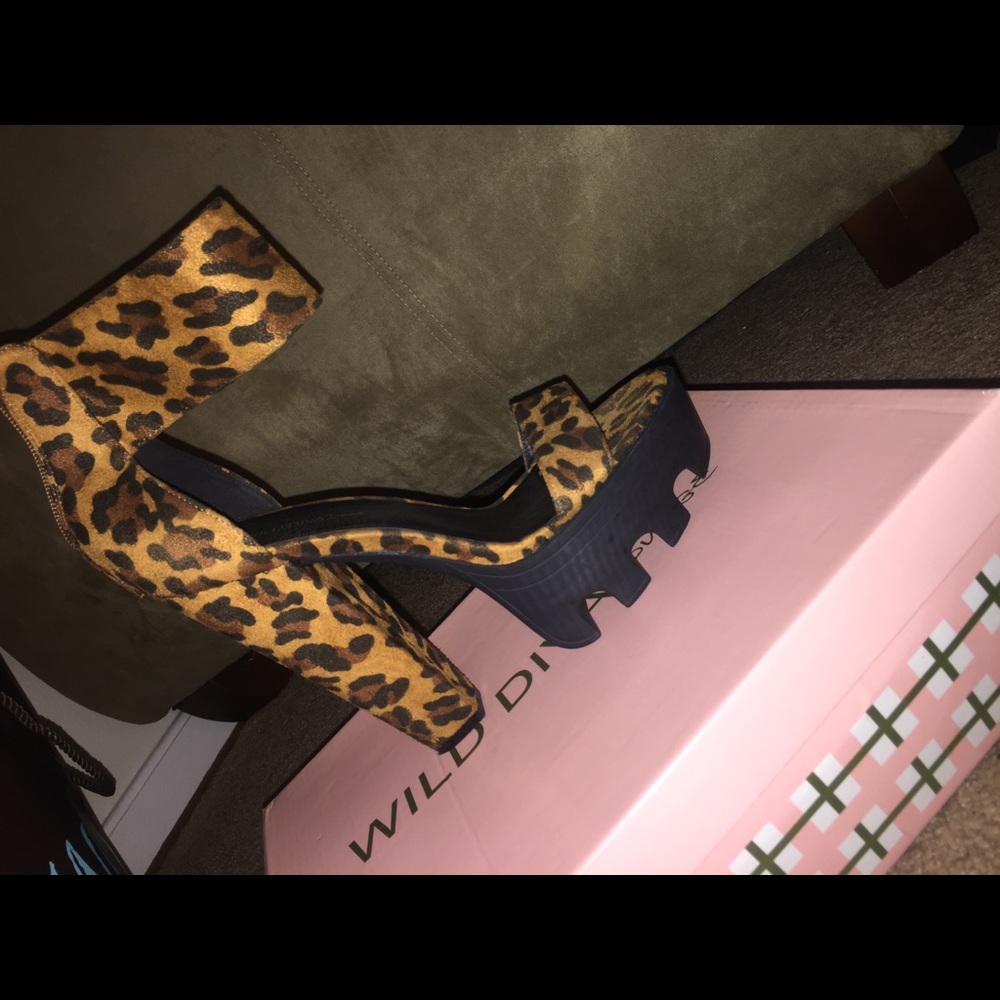 Leopard Print Sandal