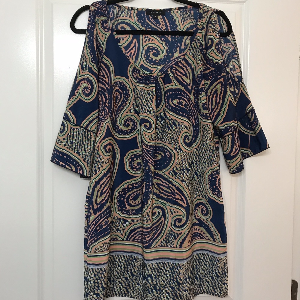 Cold shoulder dress