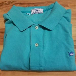Southern tide mens Blue XL The Skipjack Polo