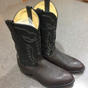 Tony Lama all leather cowboy boots 8/10