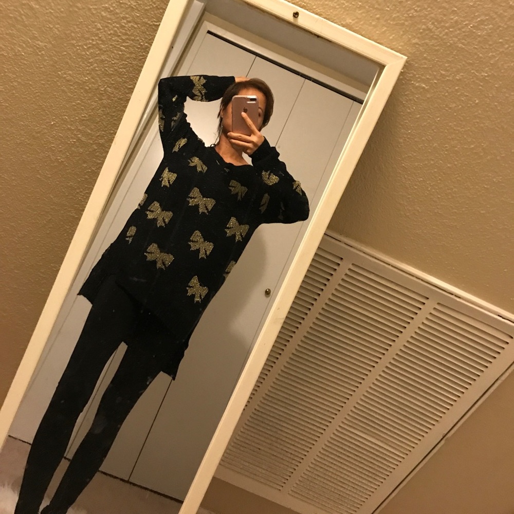 High low sweater