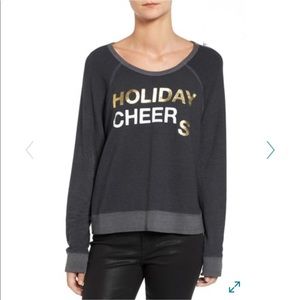 Sundry Holiday Cheers Pullover