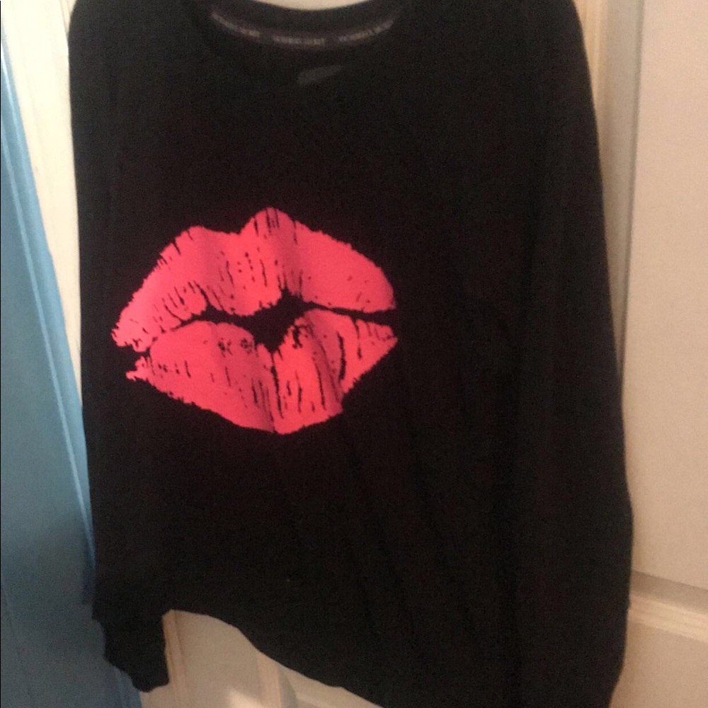 Victoria’s Secret Hot pink lip sweater