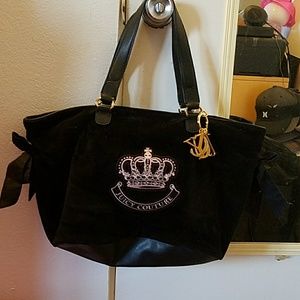 Authentic Black Juicy Couture Purse/Bag