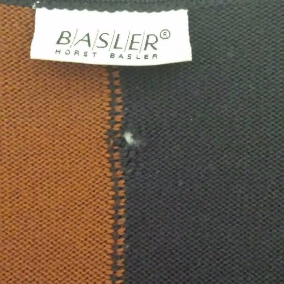 *SALE* Vintage Basler Argyle Cardigan Sz 38 (8) - Picture 2 of 4