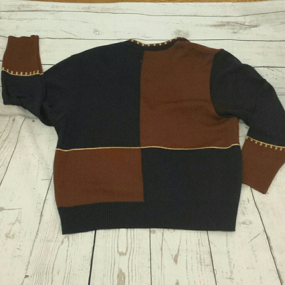 *SALE* Vintage Basler Argyle Cardigan Sz 38 (8) - Picture 3 of 4