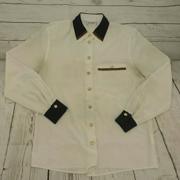 *SALE* Vintage Basler Argyle Cardigan Sz 38 (8) - Picture 4 of 4