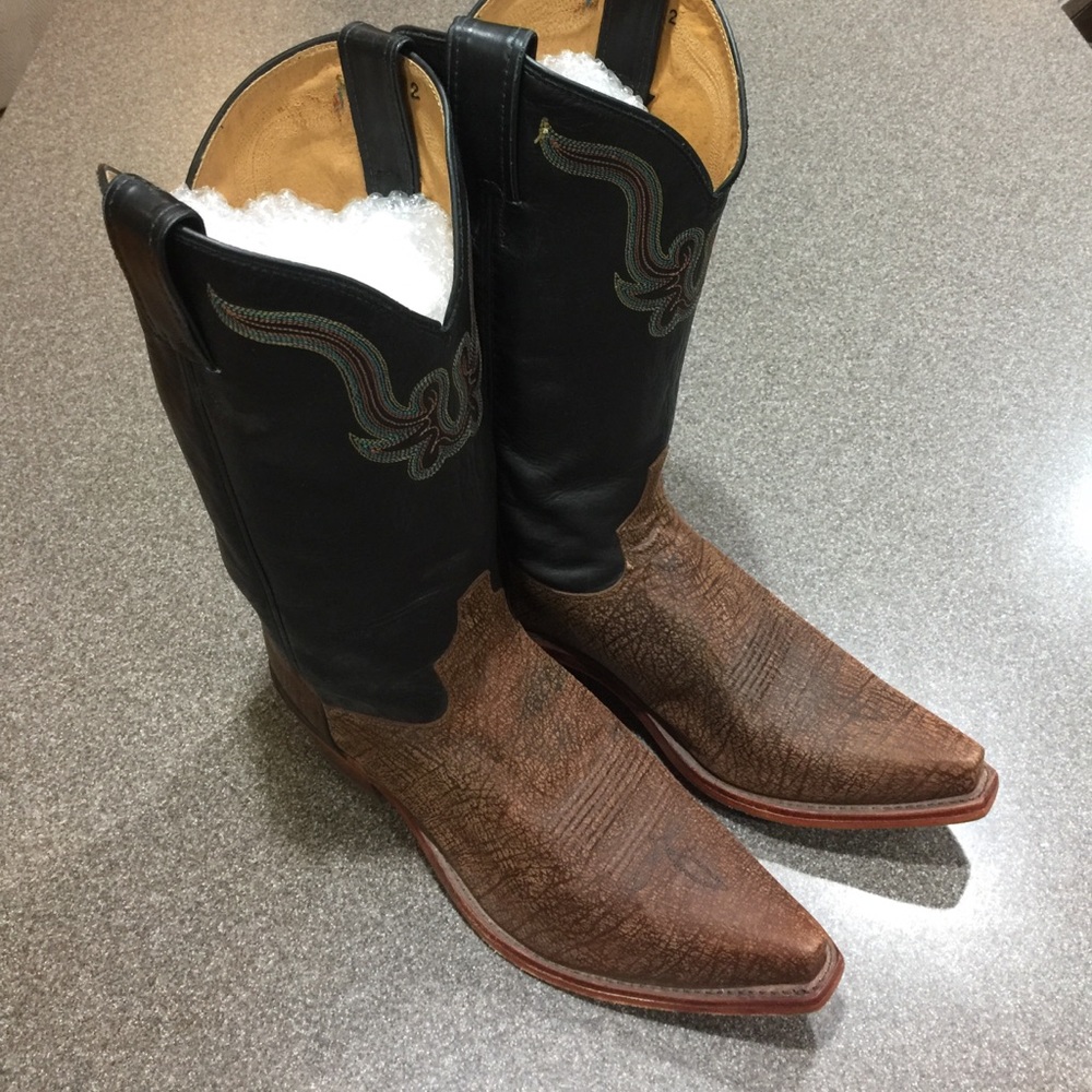 Tony Lama men’s leather cowboy boot 9/10