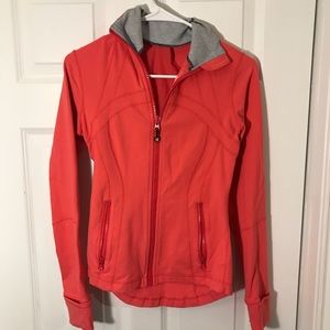 Lululemon Define jacket, Paris pink two tone